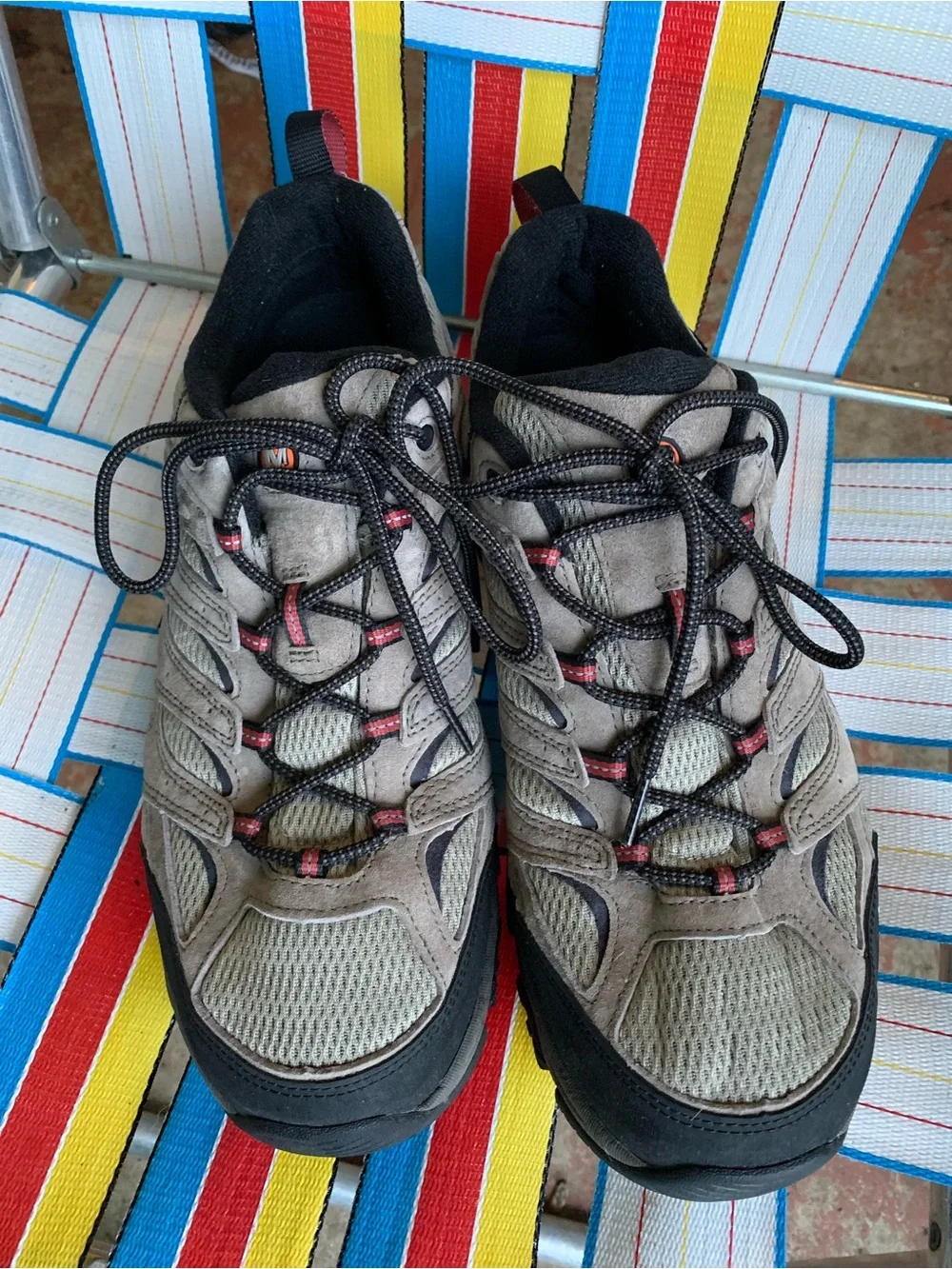 Merrill Moab 3 Outdoor Trail Hiking Shoes Sneakers Lightweight Comfort Size 13W